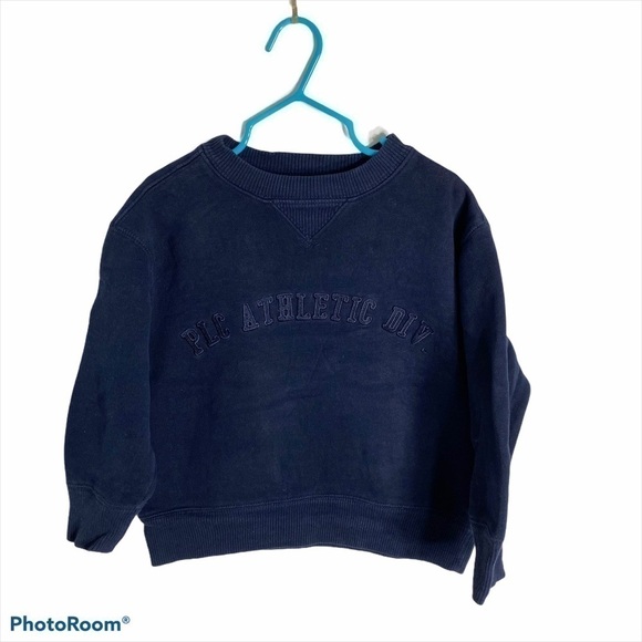 PLC Place Blue Sweatshirt XS 4 Kids Boys Toddler - Picture 1 of 3